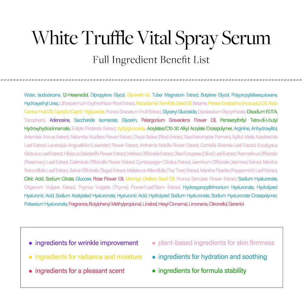 d'Alba Italian White Truffle Vital Spray Serum