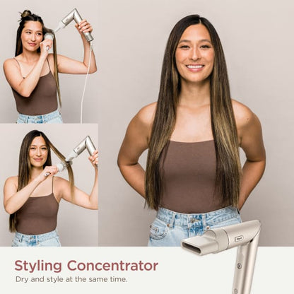 Shark FlexStyle 5-In-1 Air Styler & Hair Dryer - Stone HD440