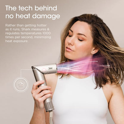 Shark FlexStyle 5-In-1 Air Styler & Hair Dryer - Stone HD440