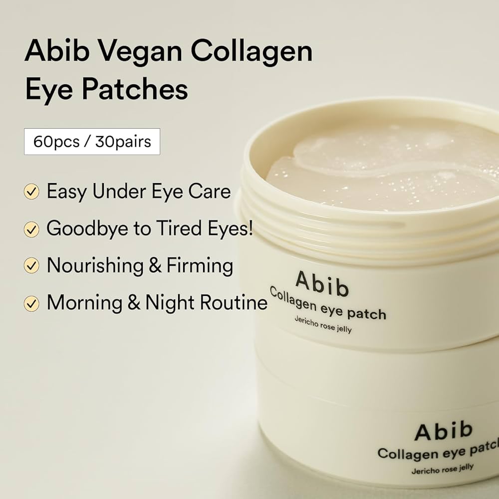 Abib Collagen Eye Patch Jericho Rose Jelly Patches, 60
