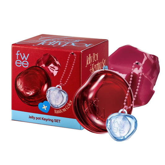 fwee Glowy Jelly Pot + Keychain SET