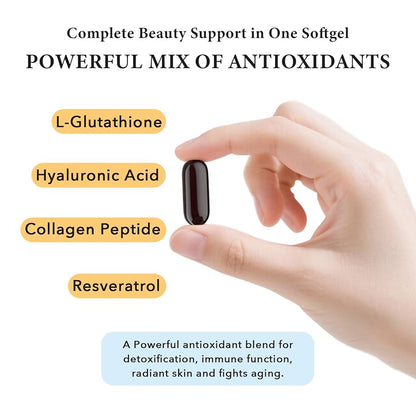 Corporalight Liposomal Glutathione 2550 Mg 60 Softgels