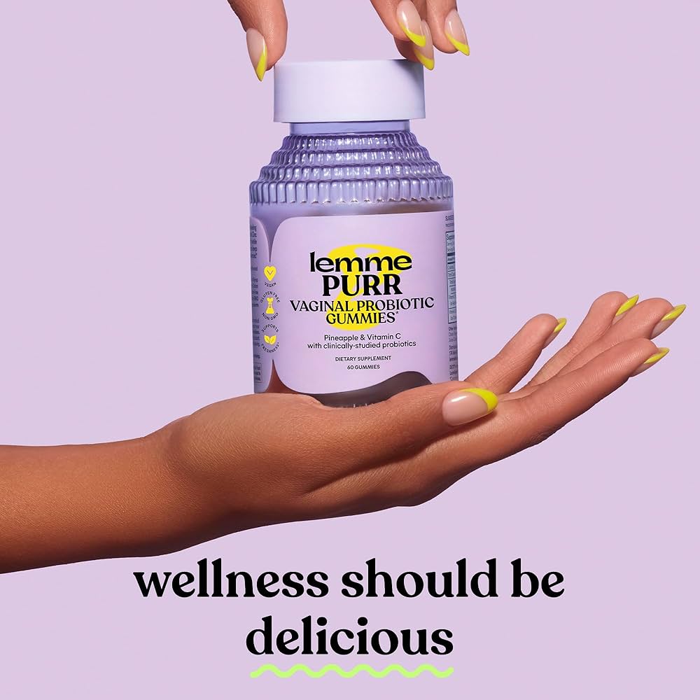 Lemme Purr Vaginal Probiotic Gummies