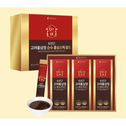 BOTO Korean Red Ginseng Extract Pure Stick Gold