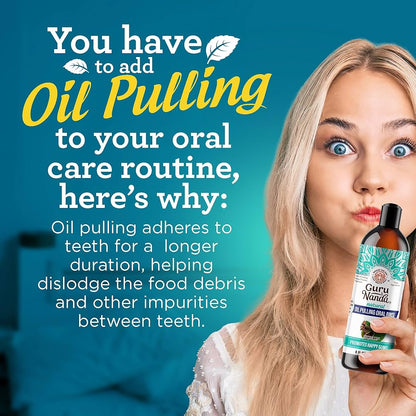 Guru Nanda CocoMint Oil Pulling Mouthwash