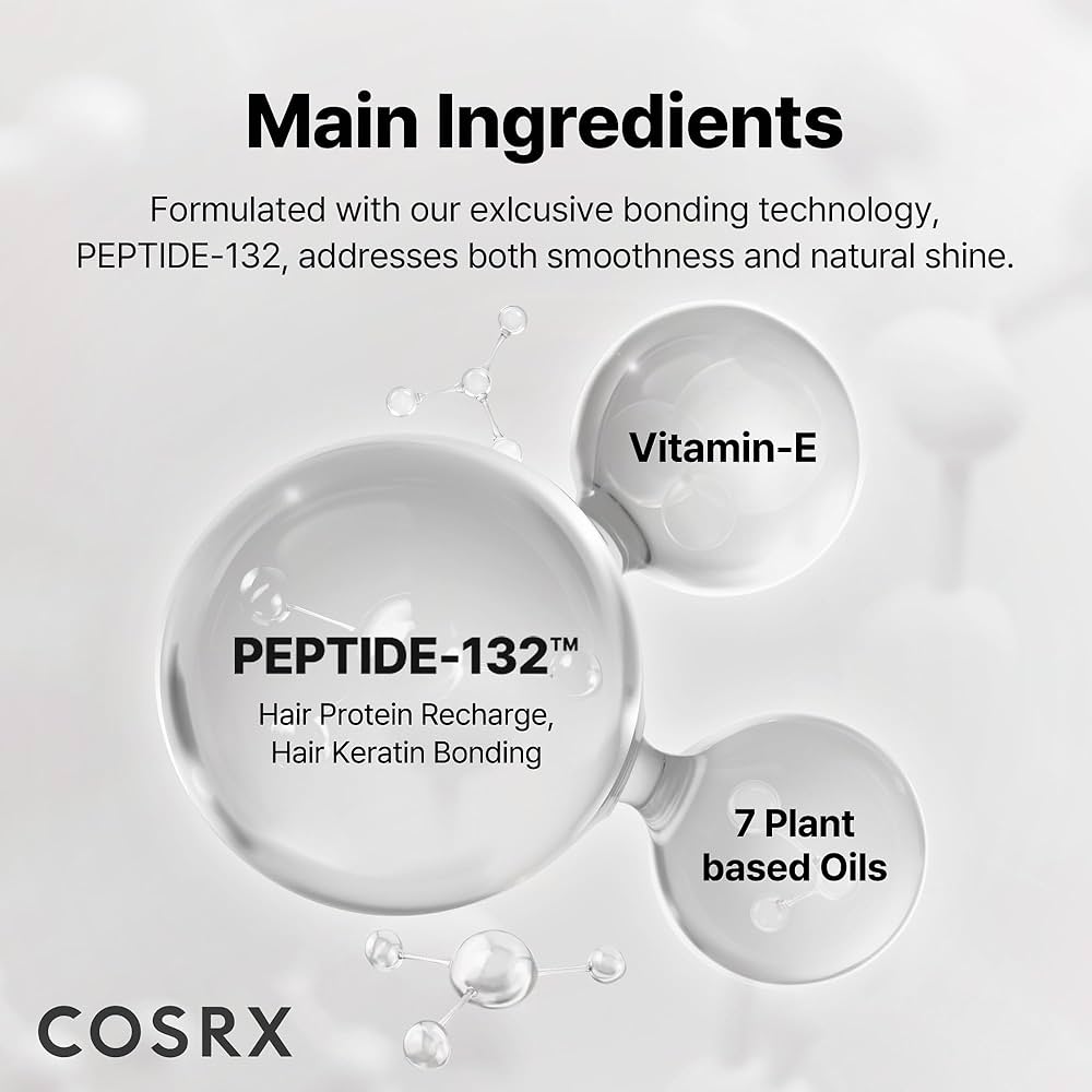 COSRX PEPTIDE-132 Ultra Perfect Hair Bonding Oil Serum