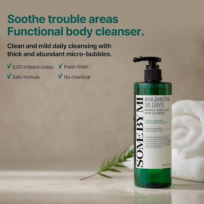 SOME BY MI AHA, BHA, PHA 30 Days Miracle Acne Clear Body Cleanser