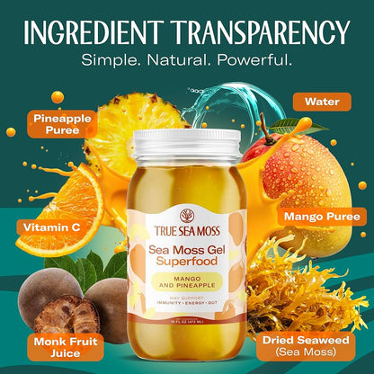True Sea Moss, Sea Moss Gel Superfood