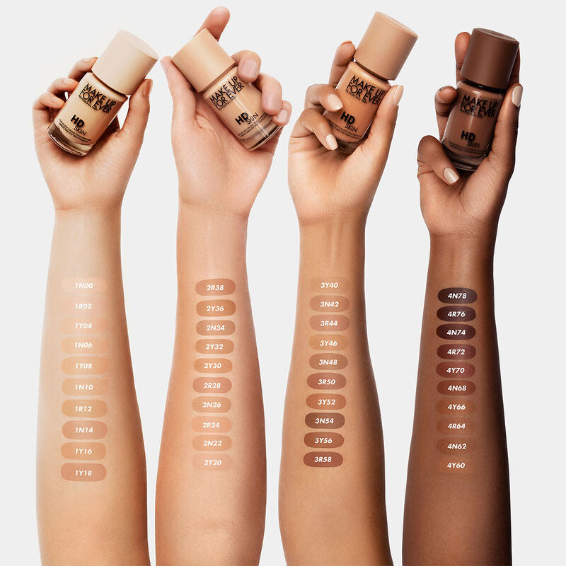 Make Up Forever HD Skin Long-Lasting Waterproof Natural Matte Foundation