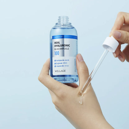 WELLAGE Real Hyaluronic Blue 100 Ampoule