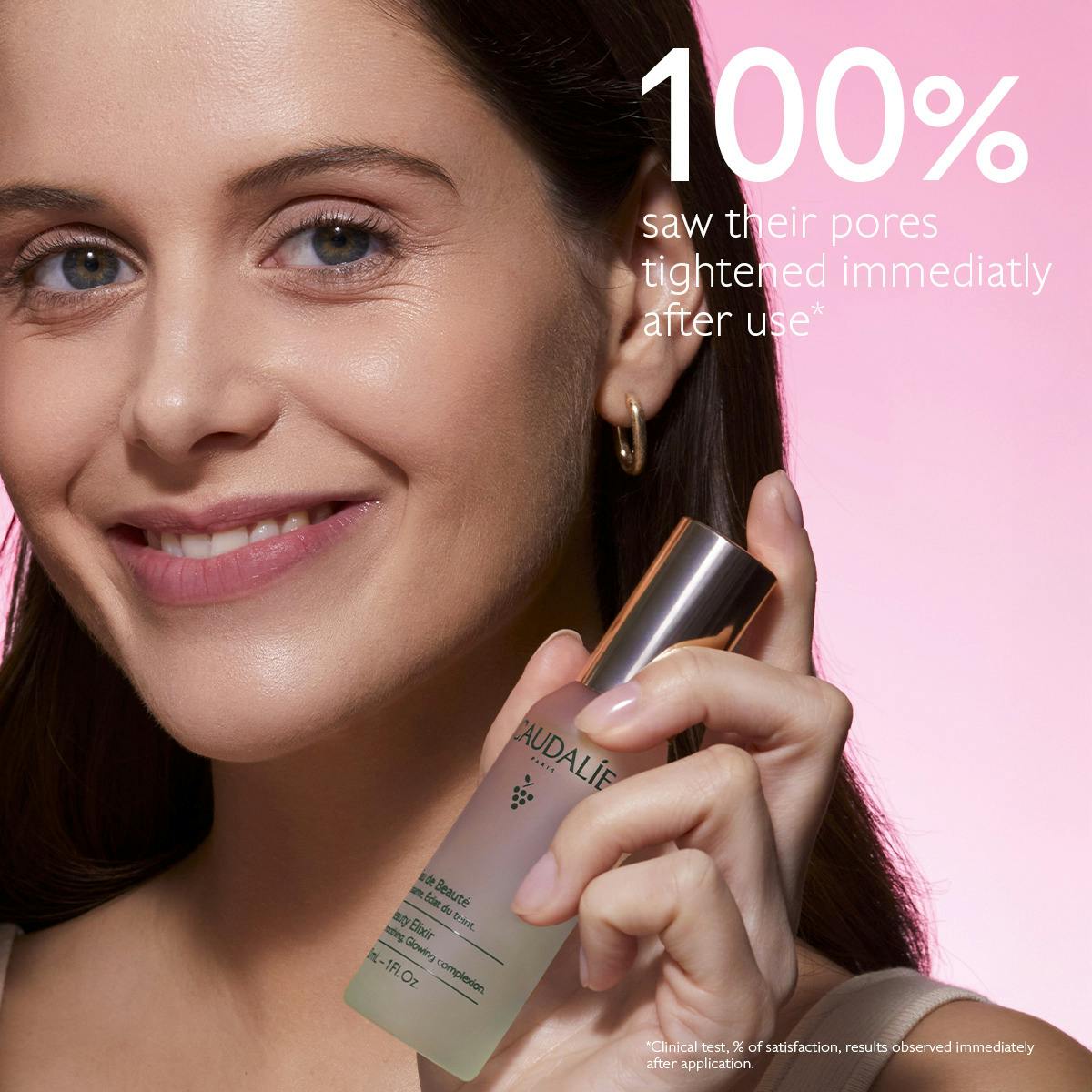 Caudalie Beauty Elixir Prep, Set Makeup, Glow Face Mist