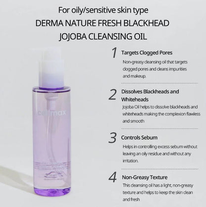 celimax Derma Nature Fresh Blackhead Jojoba Cleansing Oil