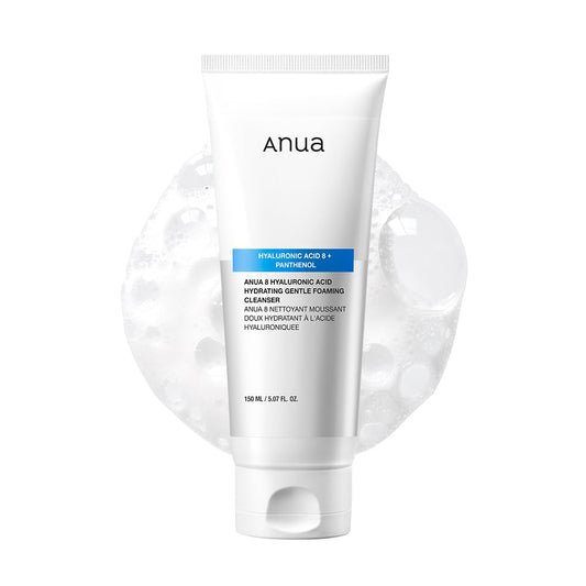 Anua 8 Hyaluronic Acid Hydrating Gentle Foaming Cleanser