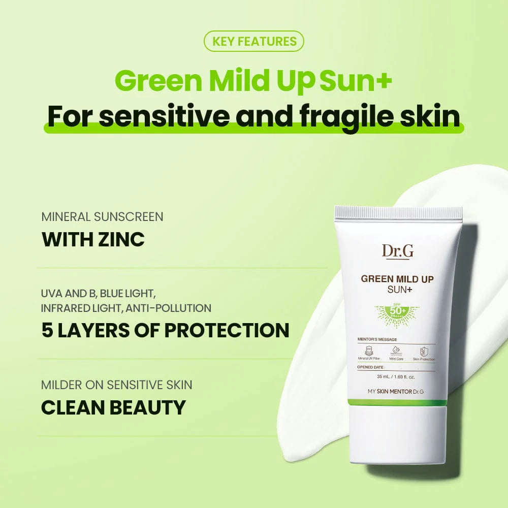 Dr.G Green Mild Up Sun+ Limited Set