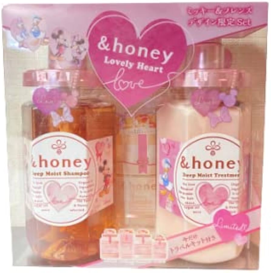 &honey Deep Moist “Lovely Heart” Limited Edition Disney Collaboration Pair Set