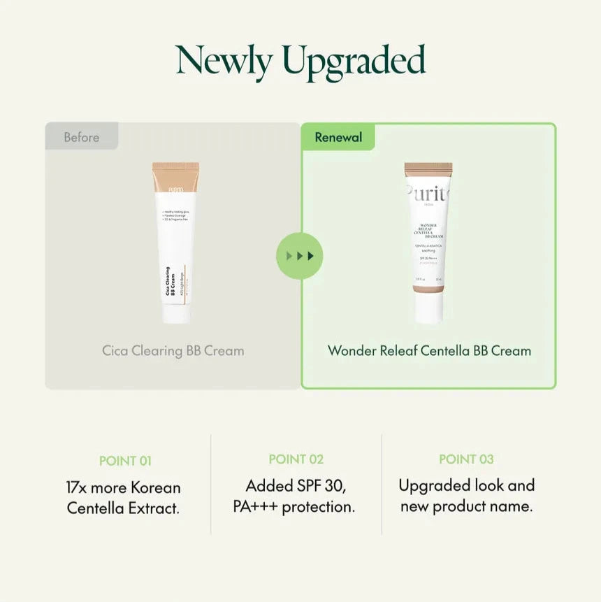 Purito SEOUL Wonder Releaf Centella BB Cream