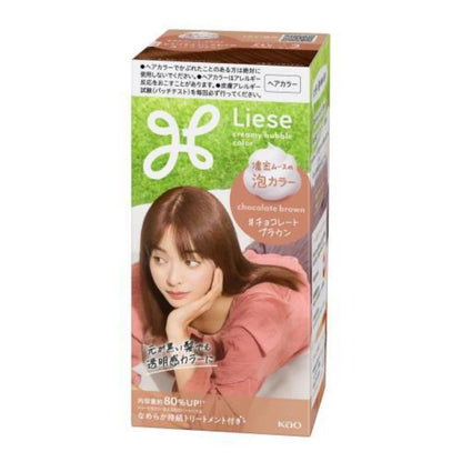 Kao Liese Creamy Bubble Hair Color (For Black Hair)