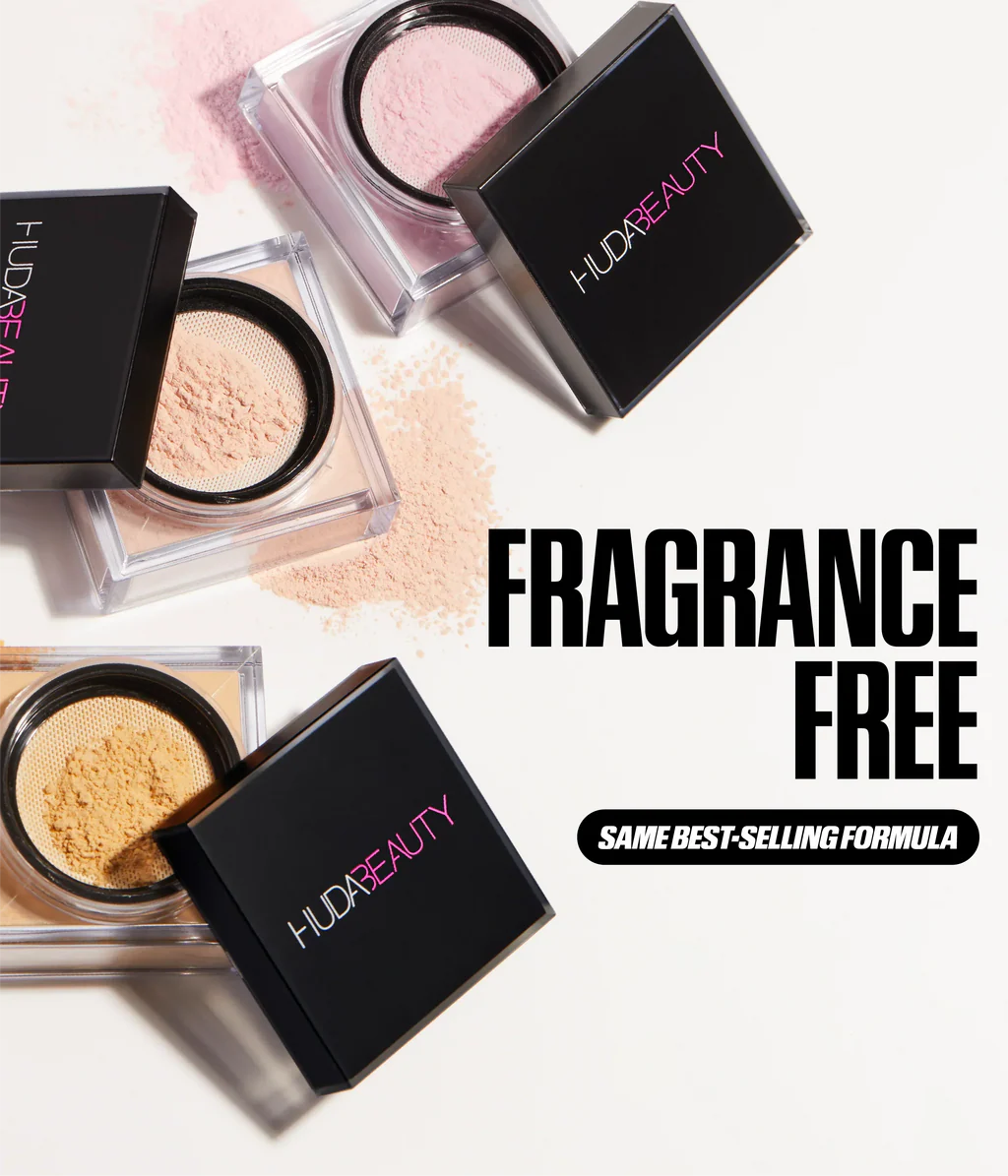 Huda Beauty Easy Bake Fragrance Free Loose Baking and Setting Powder