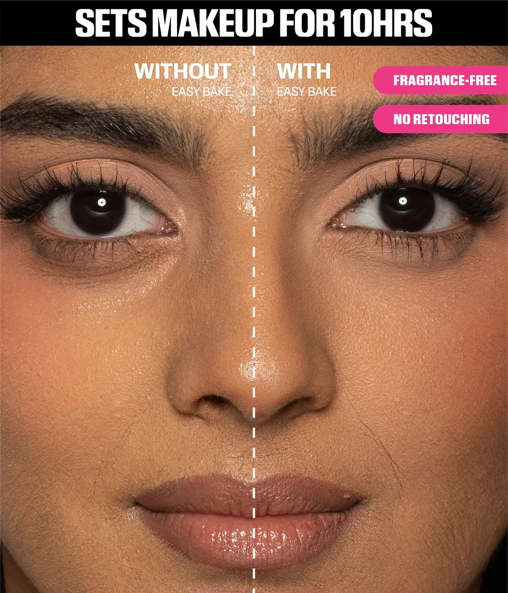 Huda Beauty Easy Bake Fragrance Free Loose Baking and Setting Powder