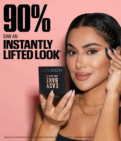 Huda Beauty Easy Bake and Snatch Pressed Brightening and Setting Powder