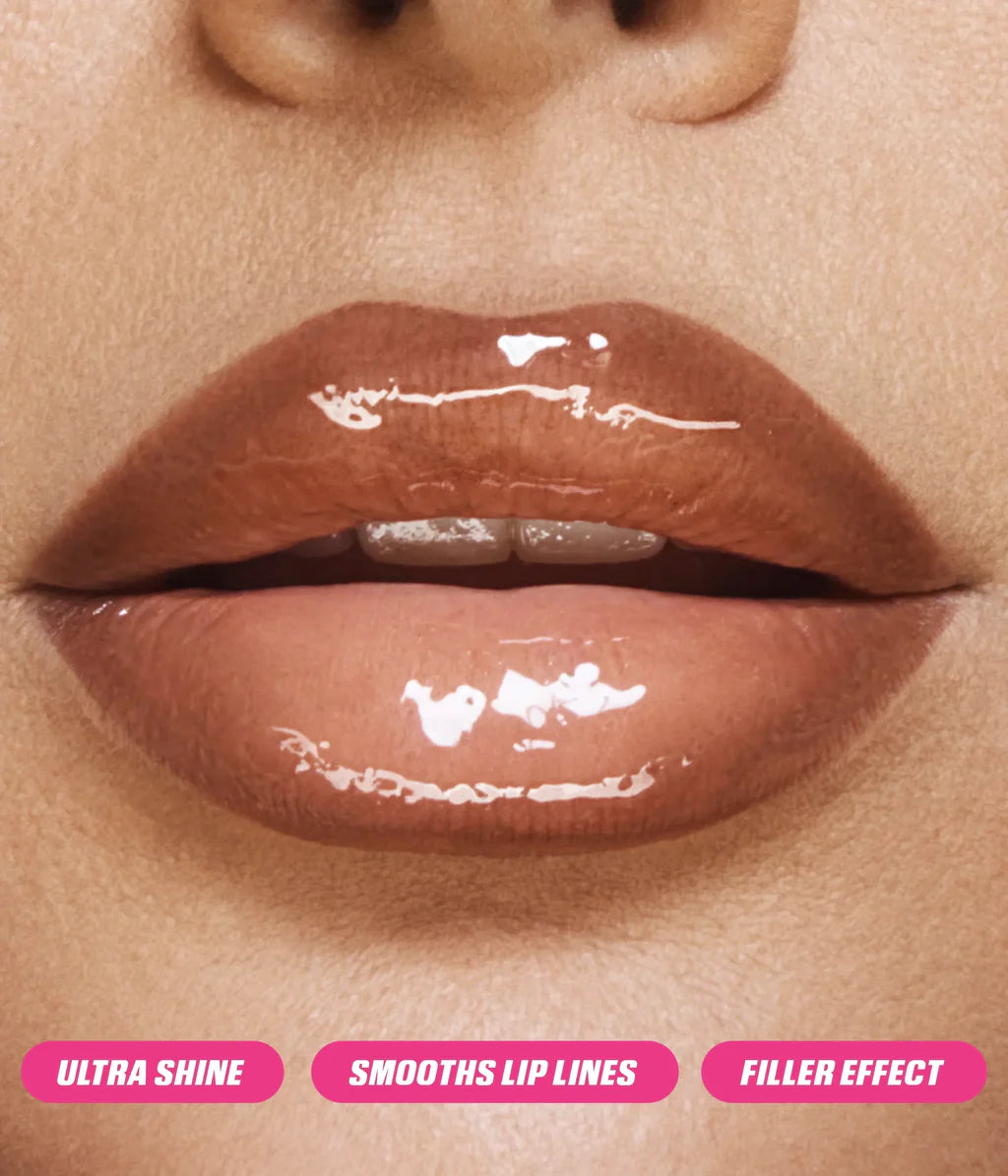 Huda Beauty FAUXFILLER Extra Shine Lip Gloss