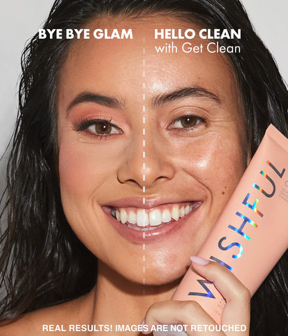 Huda Beauty Get Clean 2% PHA & Sea Moss Gentle Foaming Cleanser