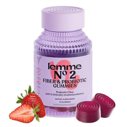 Lemme Fiber & Probiotic Gummies for Adults