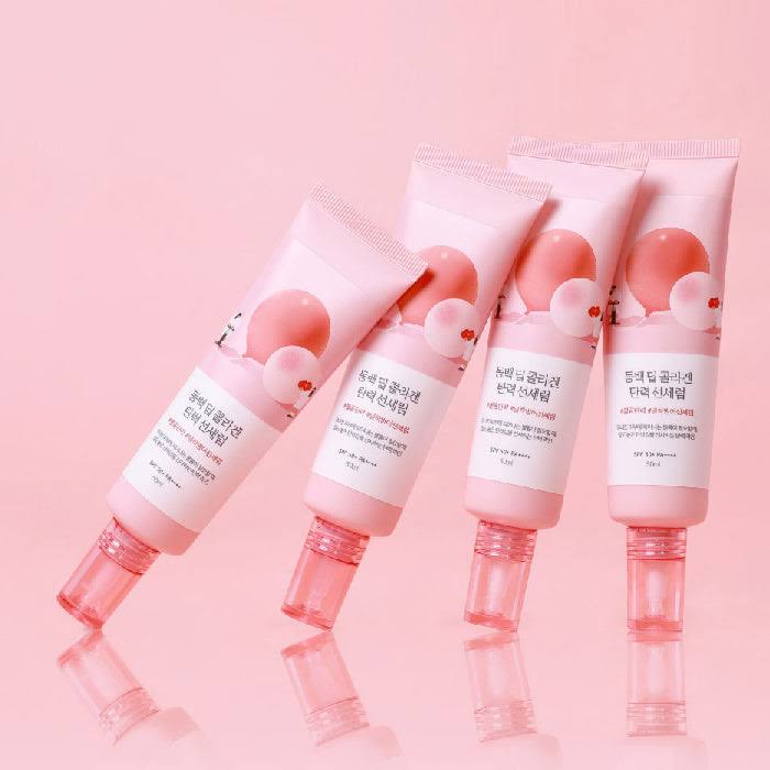 ROUND LAB Camellia Deep Collagen Firming Sun Serum