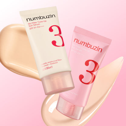 numbuzin No.3 No Filter Tone-Up Sun Serum