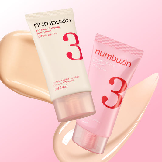 numbuzin No.3 No Filter Tone-Up Sun Serum